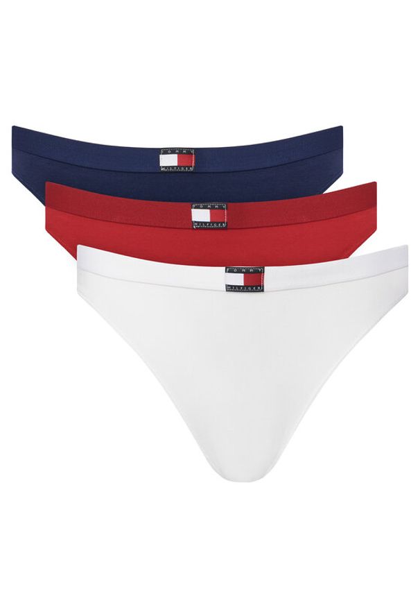 TOMMY HILFIGER - Tommy Hilfiger Komplet fig UW0UW06141 Kolorowy. Materiał: bawełna. Wzór: kolorowy