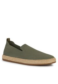 Geox Espadryle U Pantelleria U45DWA 0006K C3016 Khaki. Kolor: brązowy. Materiał: materiał