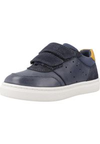 Geox - Buty GEOX B NASHIK BOY Niebieski. Kolor: niebieski. Materiał: tkanina. Sport: turystyka piesza