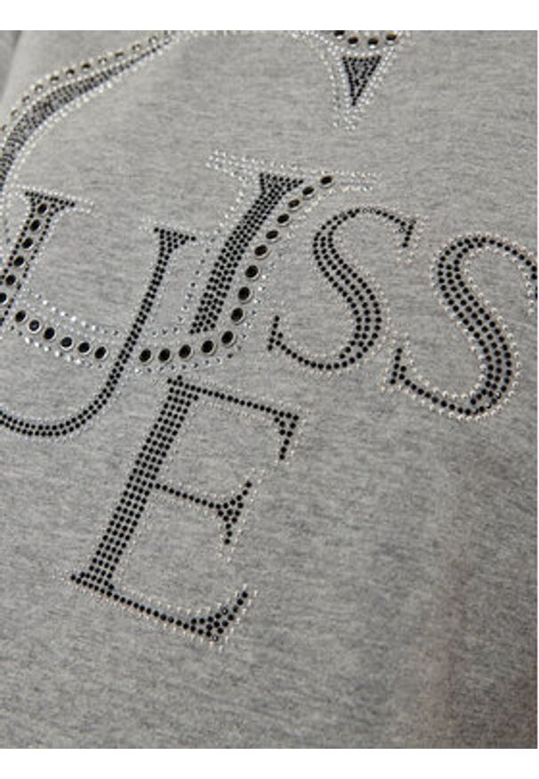 Guess T-Shirt W4BI16 I3Z14 Szary Regular Fit. Kolor: szary. Materiał: bawełna
