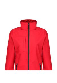 Regatta - Kurtka Damska Octagon II Soft Shell. Kolor: czerwony, czarny, wielokolorowy. Sport: turystyka piesza