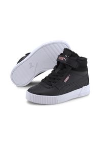 Puma Buty Carina Mid Fur Ps 30968401. Kolor: czarny. Sport: turystyka piesza