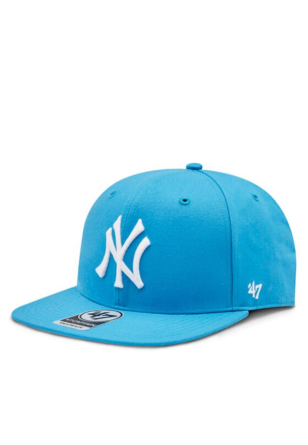 47 Brand Czapka z daszkiem Mlb New York Yankees Sure Shot '47 Captain B-SRS17WBP-GB Niebieski. Kolor: niebieski. Materiał: materiał