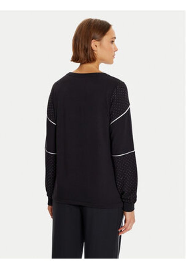 Liu Jo Bluza TF4270 FS576 Czarny Regular Fit. Kolor: czarny. Materiał: wiskoza