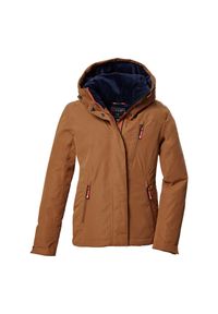 Dziewczęca kurtka narciarska Killtec Kow 356. Kolor: szary, brązowy, wielokolorowy. Sport: narciarstwo #1