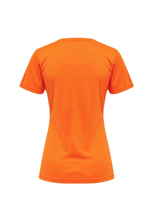 NewLine - Koszulka damska Newline core functional. Kolor: żółty, pomarańczowy, wielokolorowy
