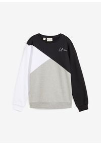 bonprix - Bluza o kroju loose fit z czystej bawełny organicznej. Kolor: czarny. Materiał: bawełna #1
