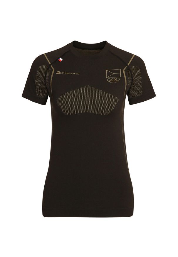 ALPINE PRO - Damska koszulka termiczna Alpine Pro Nuana, XS-S. Kolor: zielony