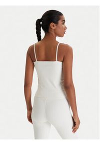 Guess Top V6RP14 KD952 Écru Slim Fit. Materiał: syntetyk #5