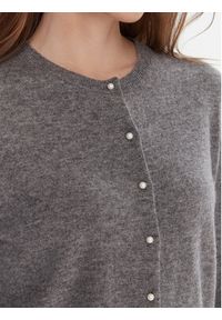 United Colors of Benetton - United Colors Of Benetton Kardigan 1002D501U Szary Regular Fit. Kolor: szary. Materiał: wełna #2