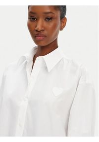 Hugo - HUGO Koszula Elisana 50542985 Biały Relaxed Fit. Kolor: biały. Materiał: bawełna