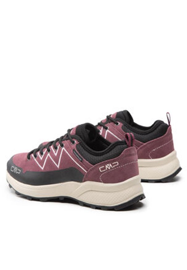 CMP Trekkingi Kaleepso Low Wmn Hiking Shoe Wp 31Q4906 Fioletowy. Kolor: fioletowy. Materiał: zamsz, skóra