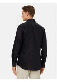 BOSS Koszula H-Hank 50560704 Granatowy Slim Fit. Kolor: niebieski. Materiał: bawełna #4