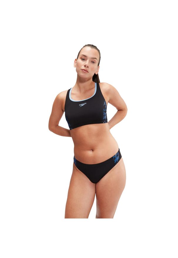 Speedo - Bikini Racerback Dla Pań I Panów. Kolor: czarny, niebieski, wielokolorowy