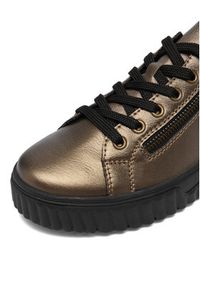Rieker Sneakersy CEO-N2501-90 Złoty. Kolor: złoty. Materiał: skóra, syntetyk #2