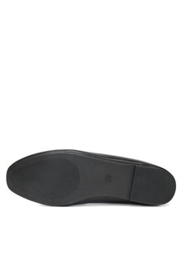 DeeZee Baleriny Z869-1 Czarny. Kolor: czarny. Materiał: skóra