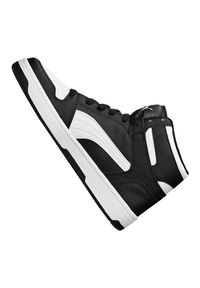 Buty Puma Rebound LayUp Sneakers Jr 370486 01 czarne. Kolor: czarny