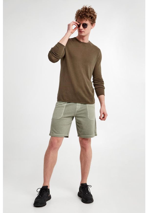 JOOP! Jeans - Sweter męski lniany Fidos JOOP! JEANS. Materiał: len