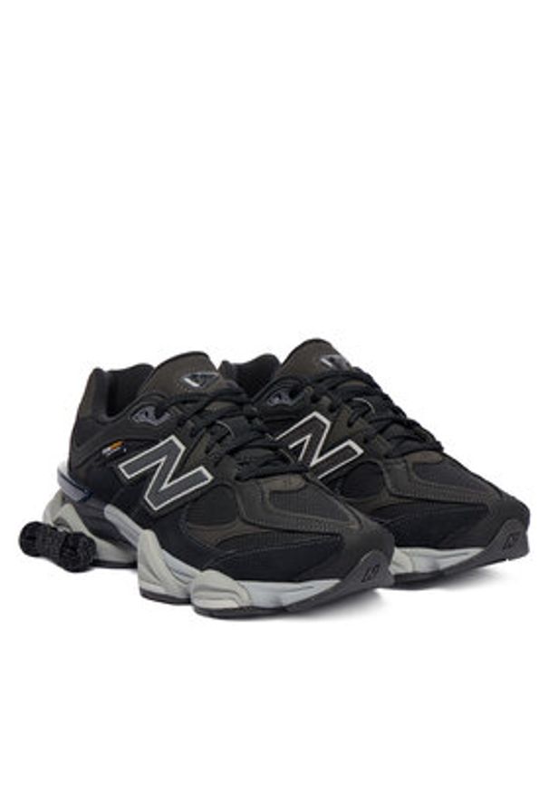New Balance Sneakersy U9060ORA M Czarny. Kolor: czarny. Materiał: skóra, zamsz