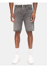 Levi's® Szorty jeansowe 501® 36512-0254 Czarny Regular Fit. Kolor: czarny. Materiał: bawełna