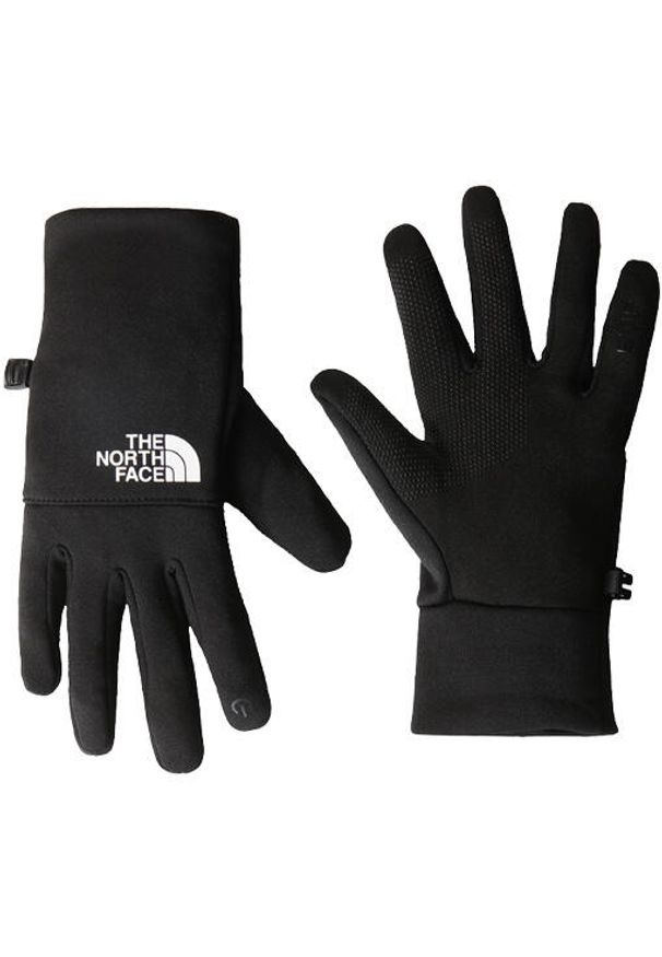 Rękawice turystyczne unisex The North Face Etip Recycled Glove. Kolor: czarny, wielokolorowy, biały. Sport: turystyka piesza