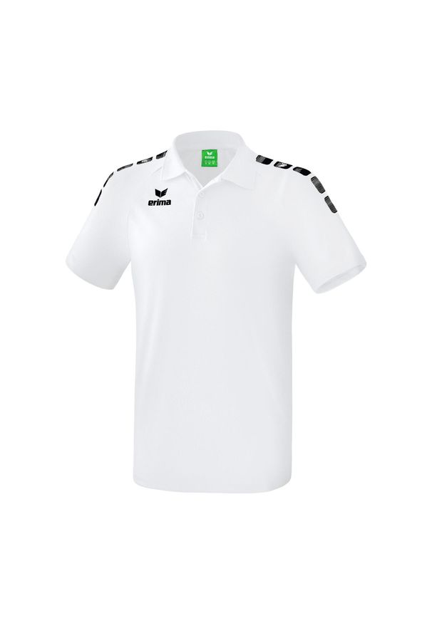 ERIMA - Polo 5-C dziecko Erima Essential. Typ kołnierza: polo. Kolor: biały. Sport: fitness