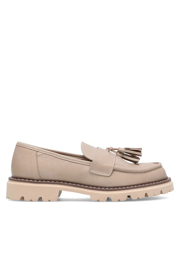 Loafersy Jenny Fairy. Kolor: beżowy