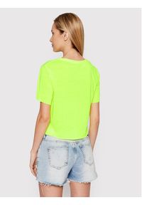 Guess T-Shirt E02I01 KB9I0 Zielony Regular Fit. Kolor: zielony. Materiał: syntetyk #2