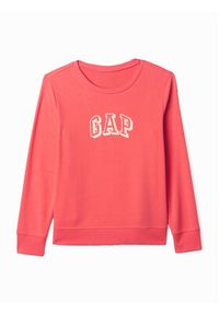 GAP - Gap Bluza 885586-00 Koralowy Regular Fit. Kolor: pomarańczowy. Materiał: bawełna, syntetyk #3