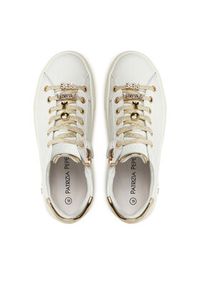 Patrizia Pepe Sneakersy PJ850.27 D Biały. Kolor: biały. Materiał: skóra