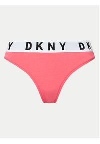 DKNY Stringi DK4529 Różowy. Kolor: różowy. Materiał: bawełna #4