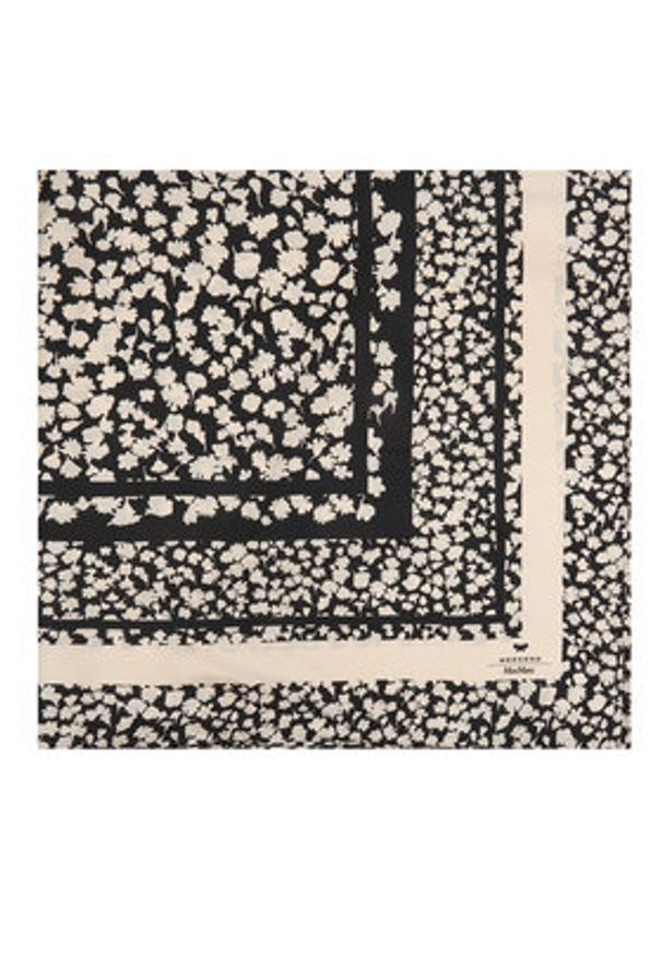 Weekend Max Mara Chusta Aonestonew 2615541164 Czarny. Kolor: czarny. Materiał: jedwab