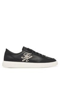 TOMMY HILFIGER - Tommy Hilfiger Sneakersy Th Icon Light Sneaker FW0FW09402 Czarny. Kolor: czarny. Materiał: skóra #1