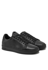 Calvin Klein Sneakersy Low Top Lace Up Woven HM0HM01767 Czarny. Kolor: czarny. Materiał: skóra #6