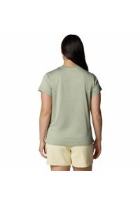 columbia - Koszulka techniczna damska Columbia BlueVista Hill Short Sleeve Crew. Kolor: zielony. Sport: turystyka piesza