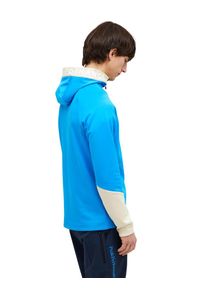 Bluza Peak Performance męska Rider Zip Hood niebieska - L. Kolor: niebieski