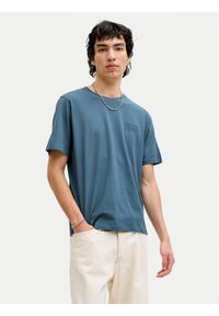 Jack & Jones T-Shirt Corp 12151955 Niebieski Regular Fit. Kolor: niebieski. Materiał: bawełna #1