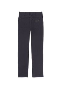 Wrangler - WRANGLER MESKIE SPODNIE MATERIAŁOWE MATERIAŁ GREENSBORO DARK NAVY W15QLNXAE. Materiał: materiał #4