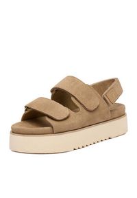 Roxy Sandały CWBEOB-HY22031-3 Beżowy. Kolor: beżowy. Materiał: materiał #4