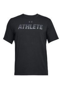 Koszulka sportowa męska Under Armour Athlete 1305661. Kolor: czarny #1