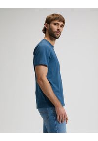 Lee - MĘSKA KOSZULKA LEE WOVEN LABEL TEE ORION BLUE 112376539 #4
