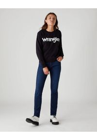 Wrangler - WRANGLER CREW SWEAT DAMSKA BLUZA LOGO BLACK W6Z1HY100 112130855 #2