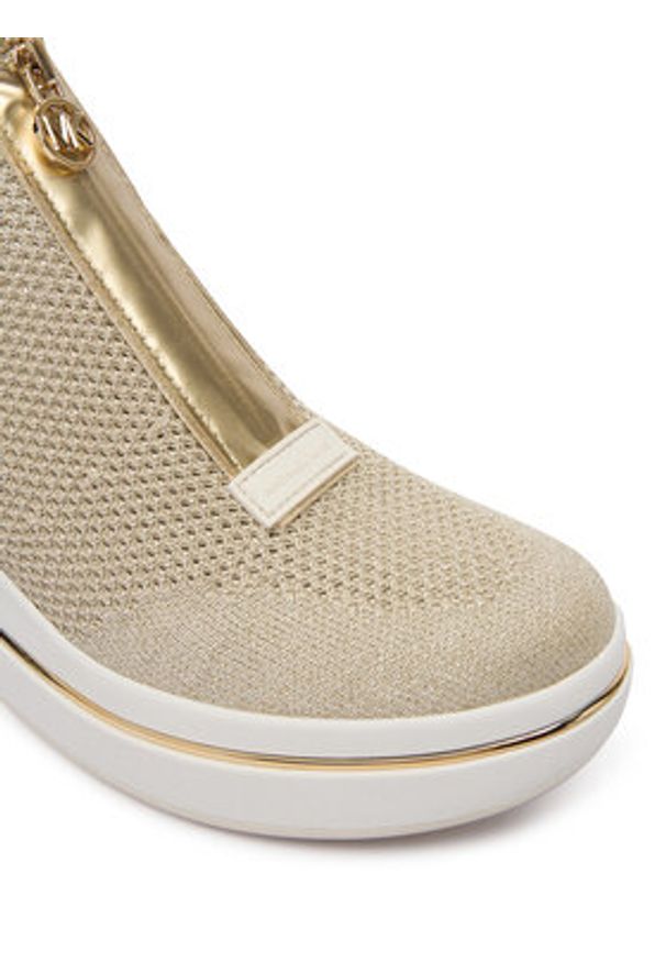 MICHAEL Michael Kors Sneakersy Emmy 43R6EMFP4D Beżowy. Kolor: beżowy. Materiał: materiał