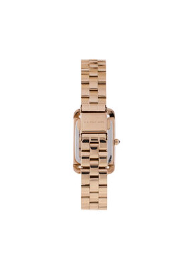 U.S. Polo Assn. Zegarek Ginger USP8400RG Złoty. Kolor: złoty