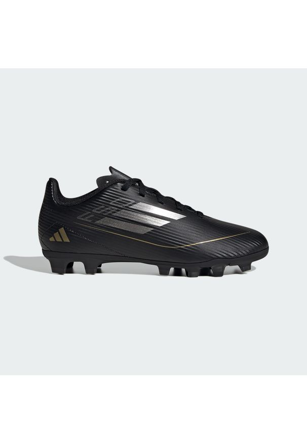 Adidas - Buty F50 Club FXG Kids. Kolor: żółty, wielokolorowy, czarny, szary. Materiał: materiał