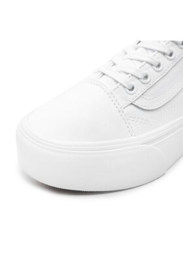 Vans Tenisówki Old Skool Stacked VN0A7Q5MW001 Biały. Kolor: biały. Materiał: materiał