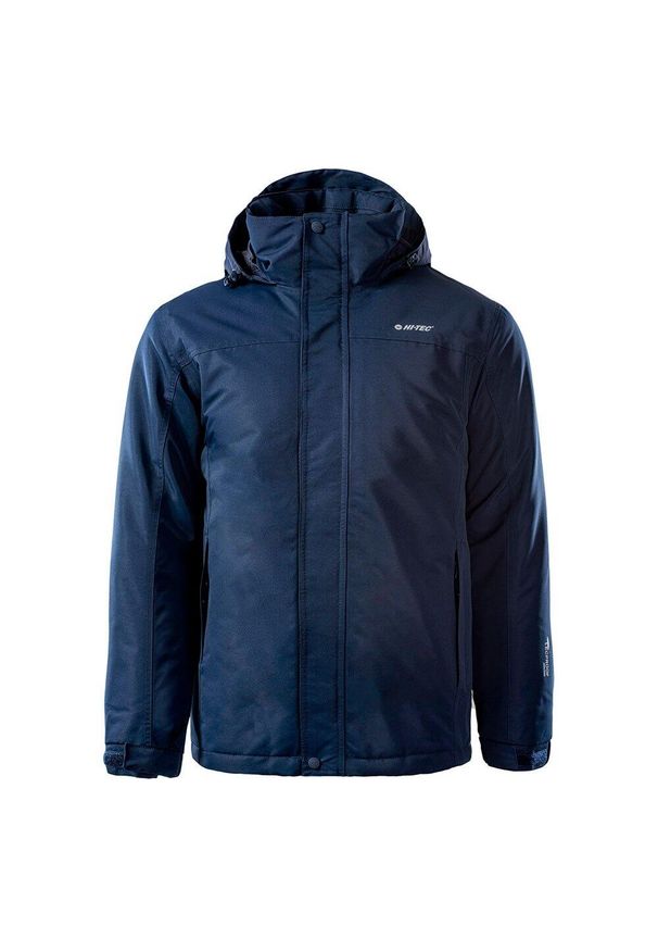 Hi-tec - Kurtka Wodoodporna Męska Chris. Kolor: niebieski. Sport: turystyka piesza
