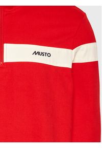 Musto Bluza 64 82113 Czerwony Regular Fit. Kolor: czerwony. Materiał: bawełna #3
