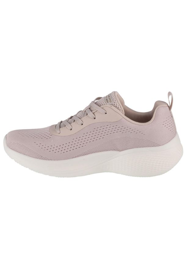 skechers - Buty Kobieta Skechers Bobs Sport Infinity beżowy. Zapięcie: sznurówki. Kolor: fioletowy, biały, różowy, wielokolorowy. Materiał: tkanina, materiał, syntetyk. Szerokość cholewki: normalna. Model: Skechers Sport. Sport: turystyka piesza