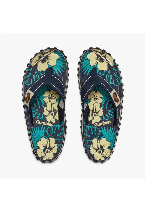 Japonki Gumbies Islander Canvas Flip-Flops. Kolor: niebieski. Sport: pływanie, fitness